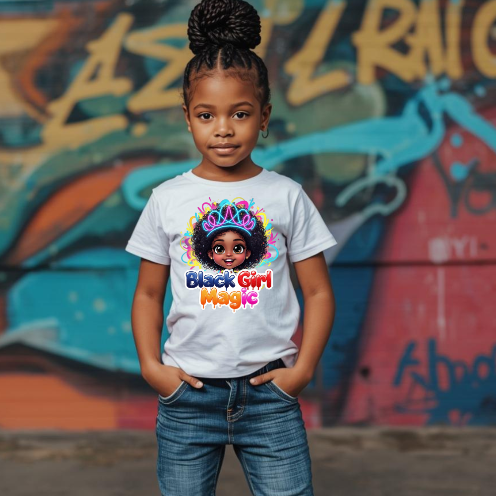 Black Girl Magic PNG