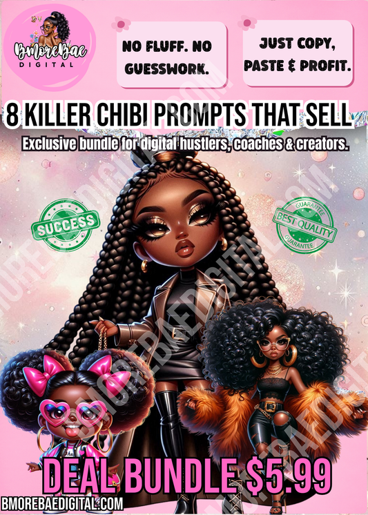 8 Killer Chibi Prompts That Sell Ebook