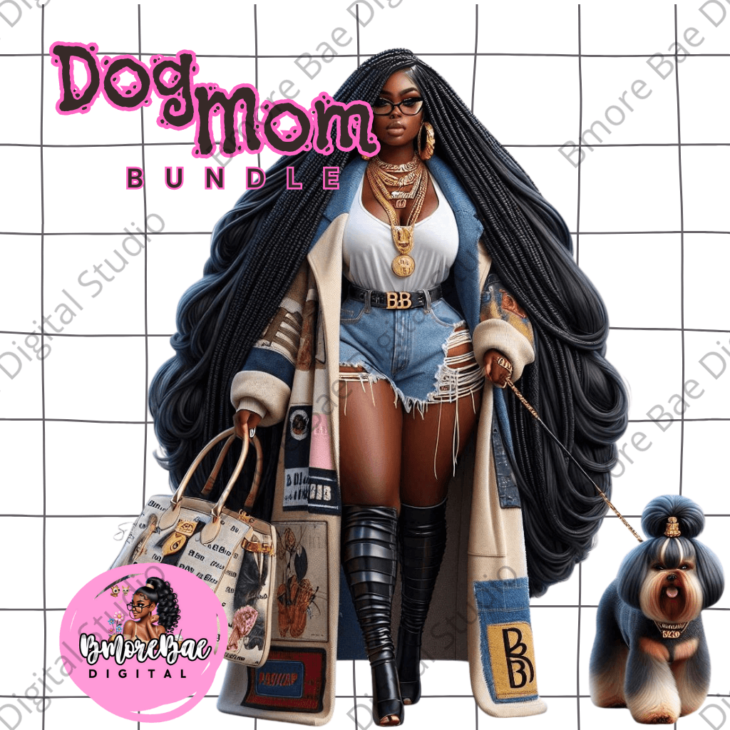 og Mom Bundle – Luxe Leash Edition 4 PNGs
