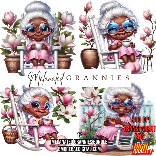 Melanated Grannies Bundle