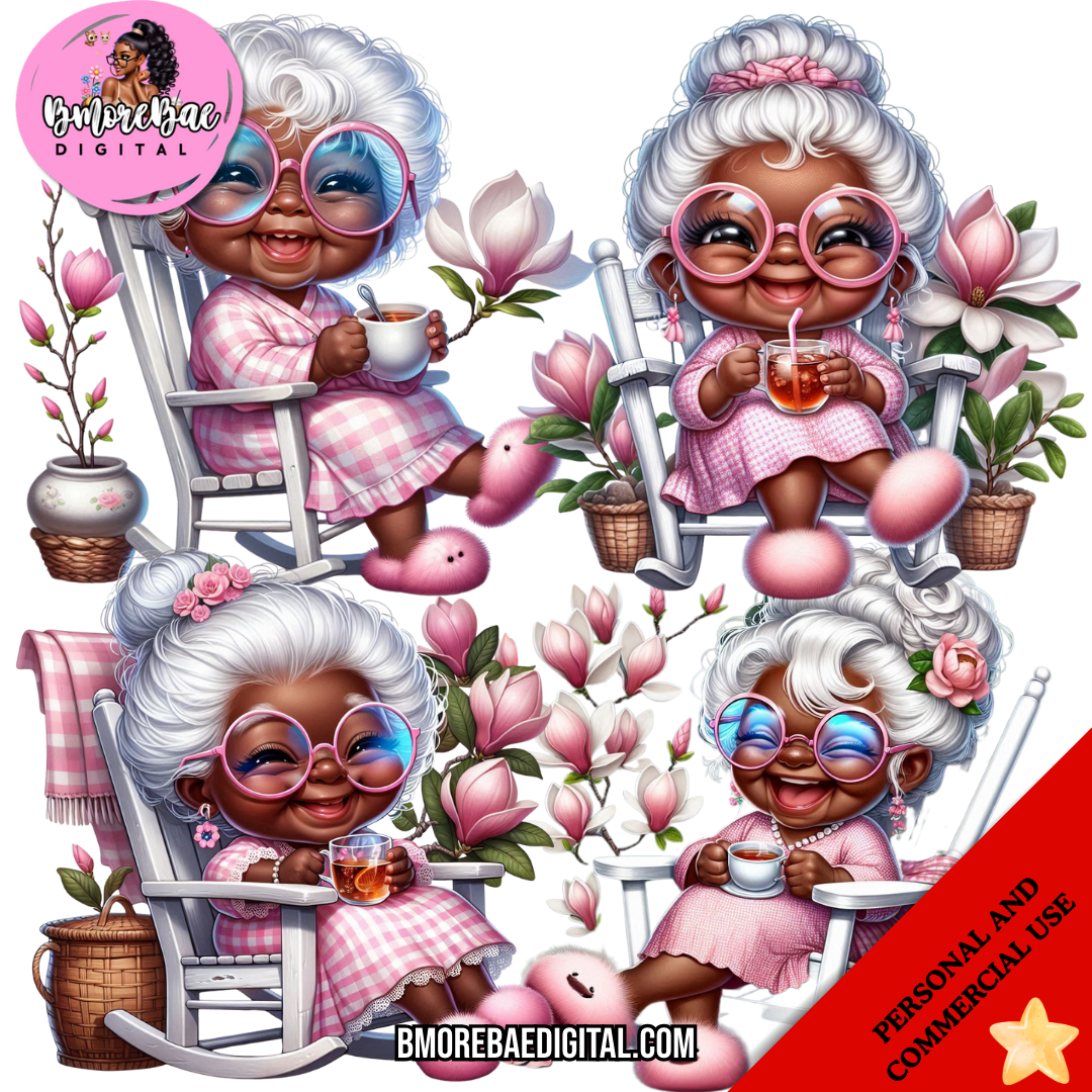 Melanated Grannies Bundle