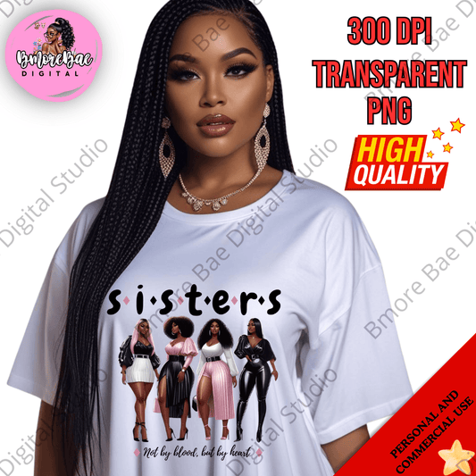 Sisters Digital Clipart