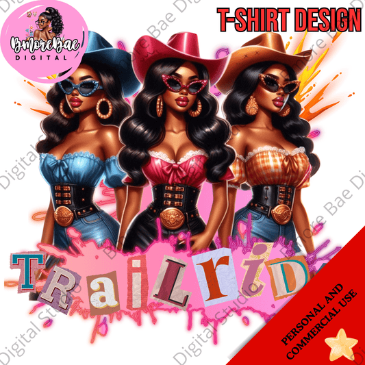 Trailride Black Cowgirls