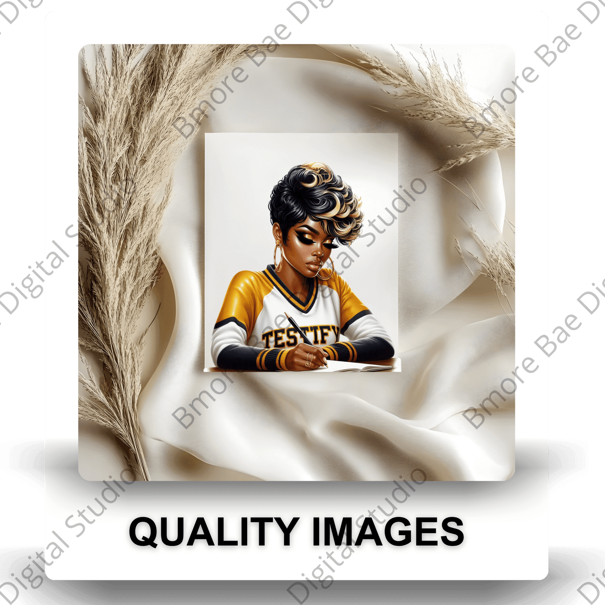 Faith. Grace. Testify. Believe. – 4 PNG Digital Bundle - Bmore Bae Digital Boutique