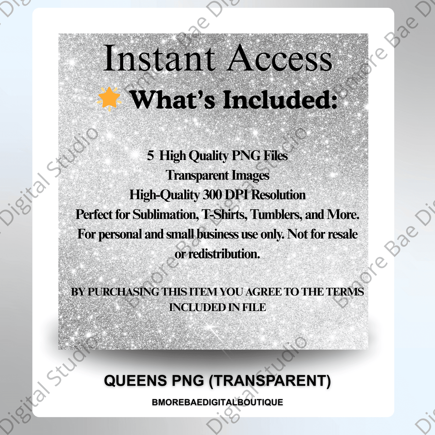 Queens PNG (Transparent) – 5 High - Quality PNG Files - Bmore Bae Digital Boutique