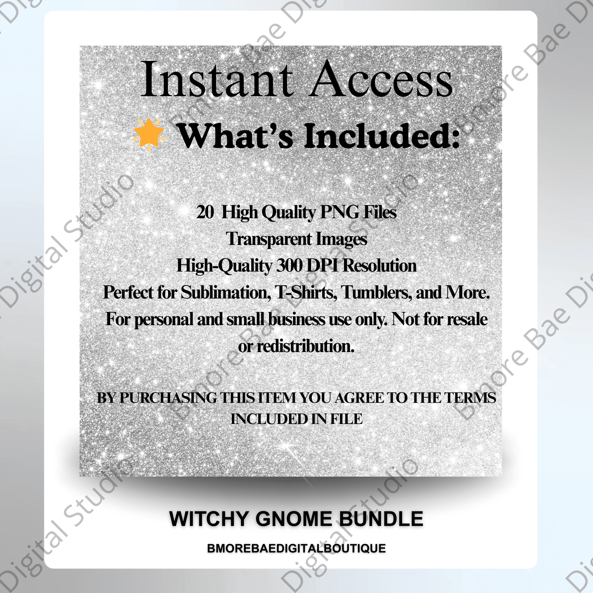 Witchy Gnome Halloween Clipart – 20 PNG Files - Bmore Bae Digital Boutique