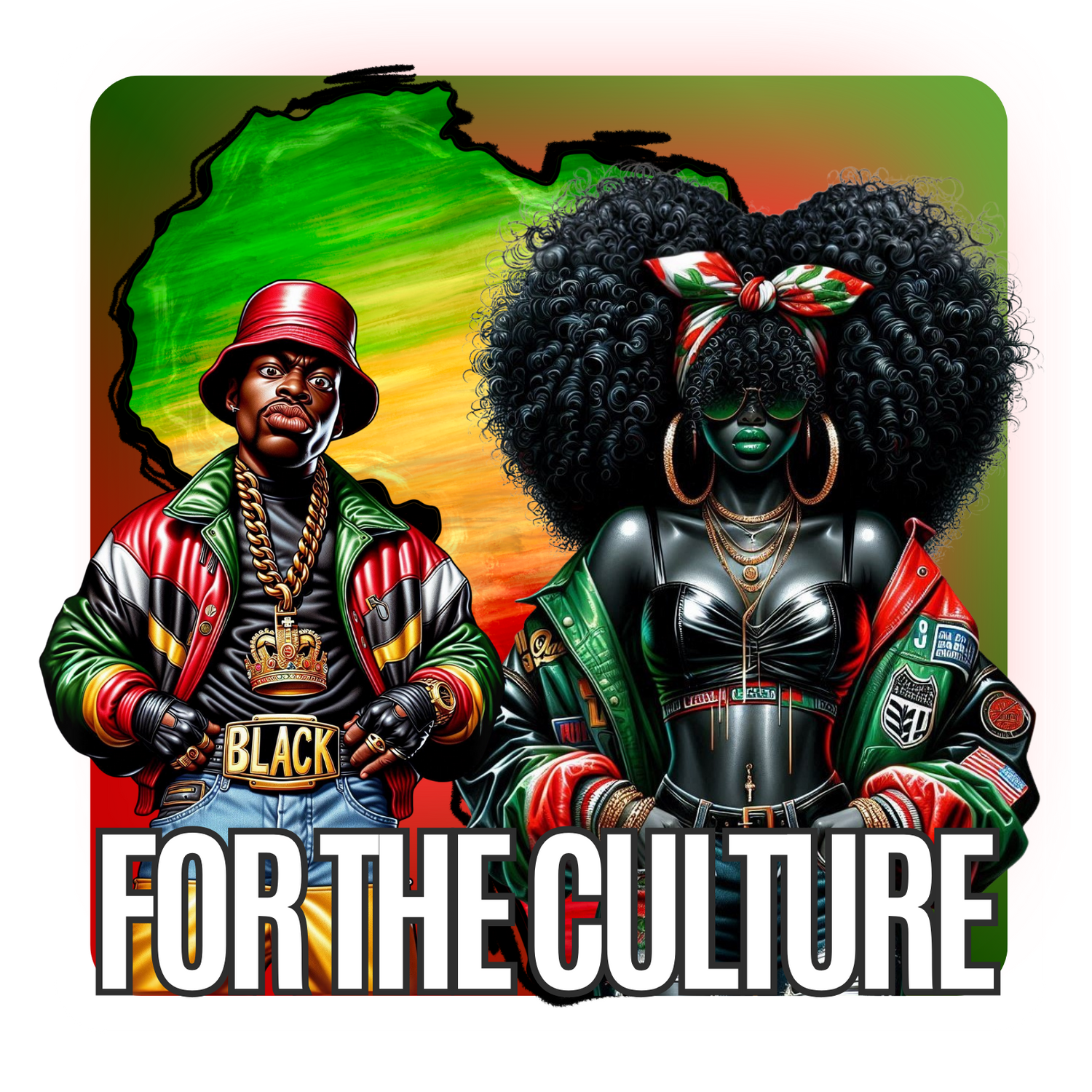 For The Culture Clipart - Bmore Bae Digital Boutique