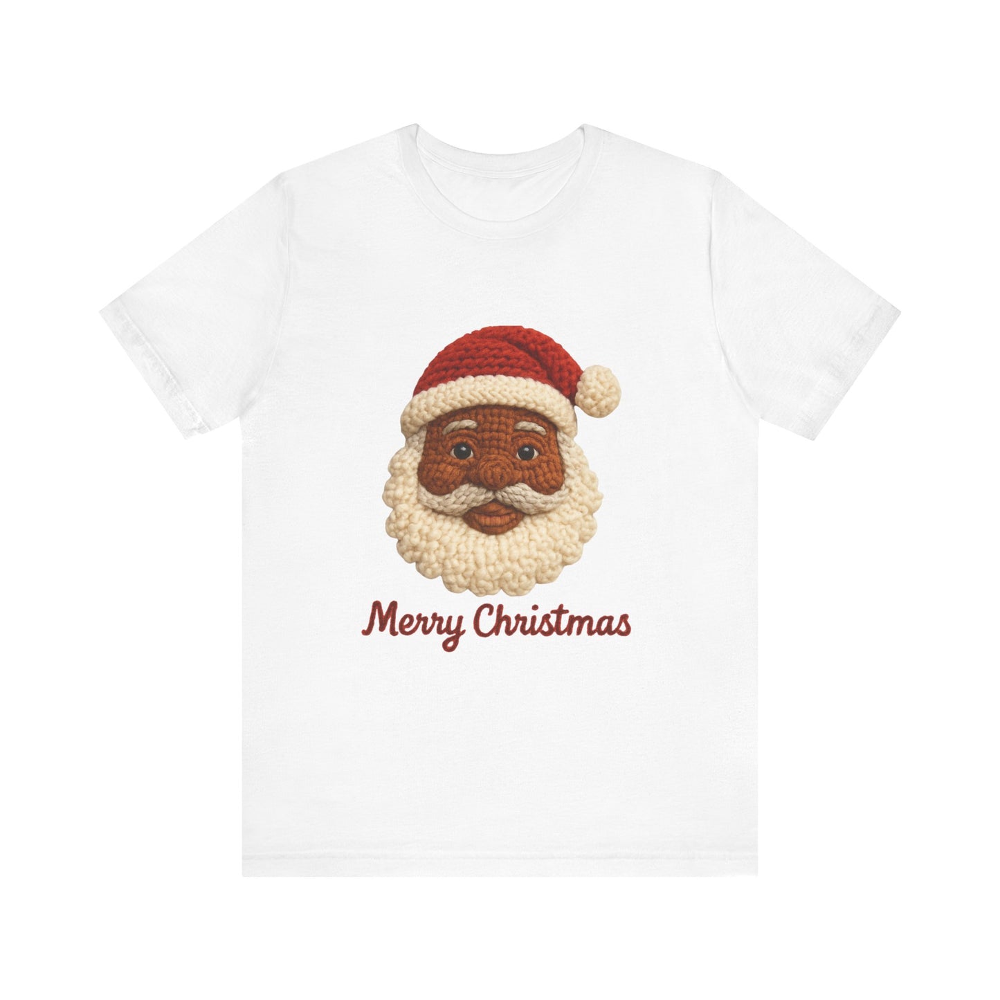 Black Santa Claus Merry Christmas Tee – Holiday Christmas T‑Shirt