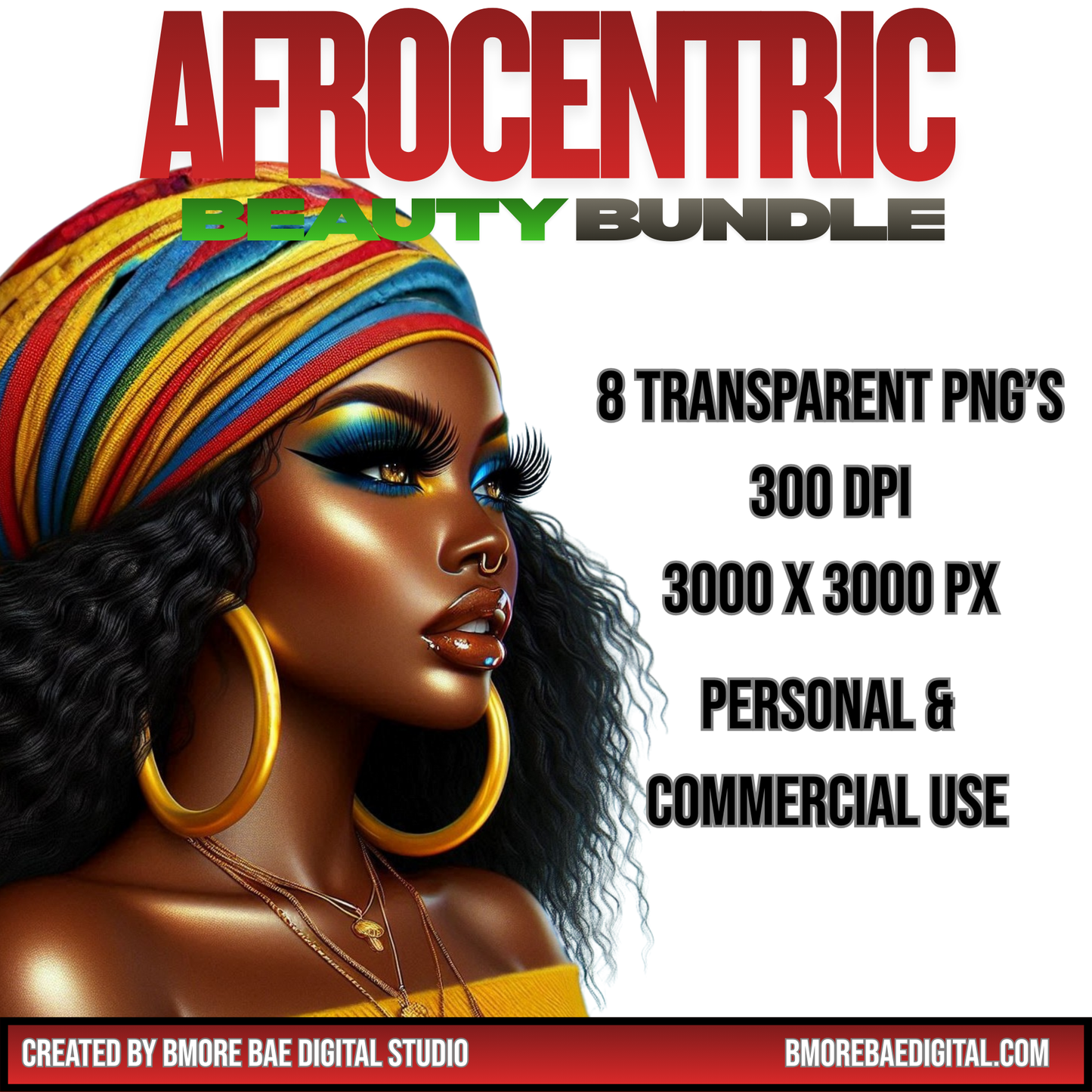 Afrocentric Beauty Yellow Bundle