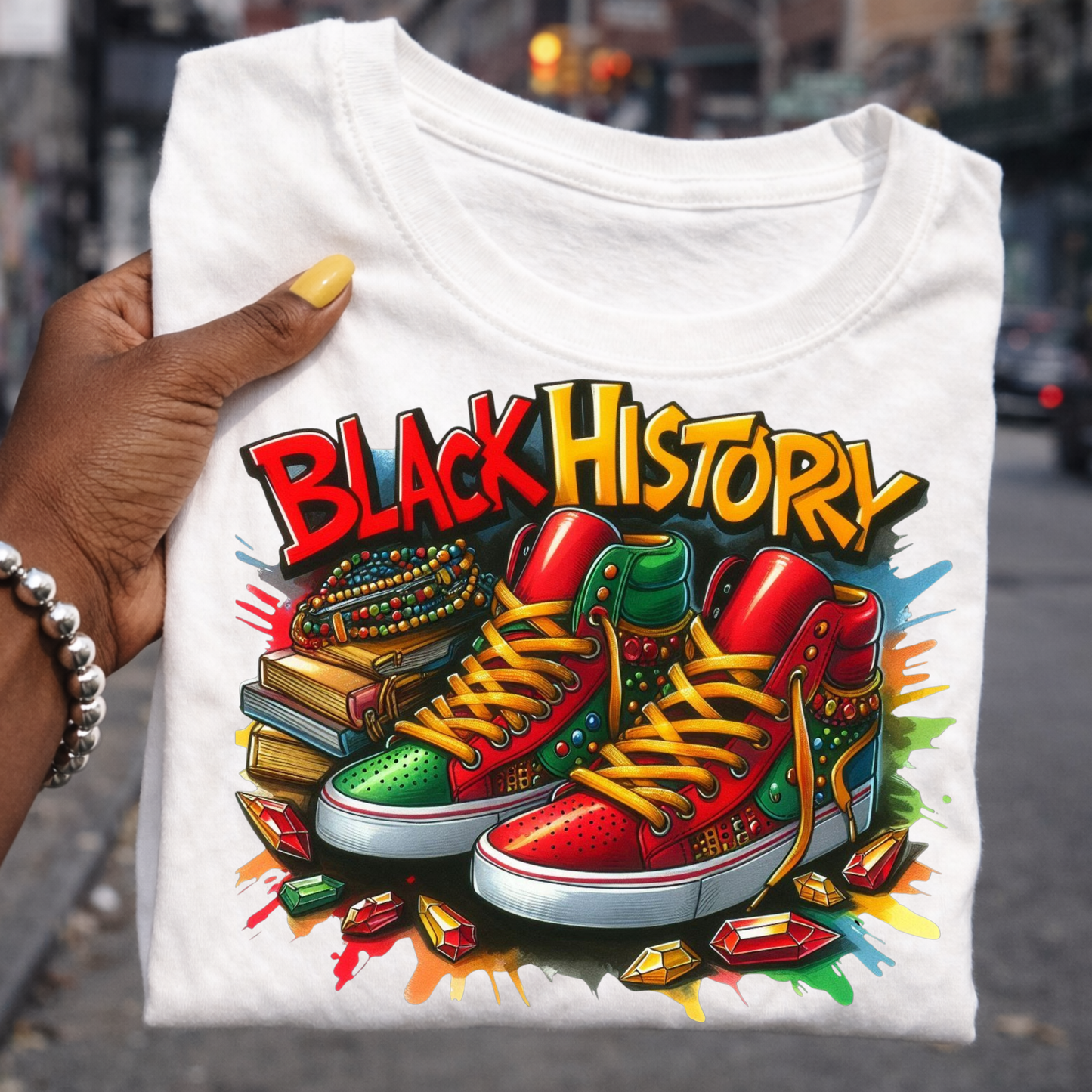 Black History – Sneaker Culture T-Shirt Design (Digital Download)