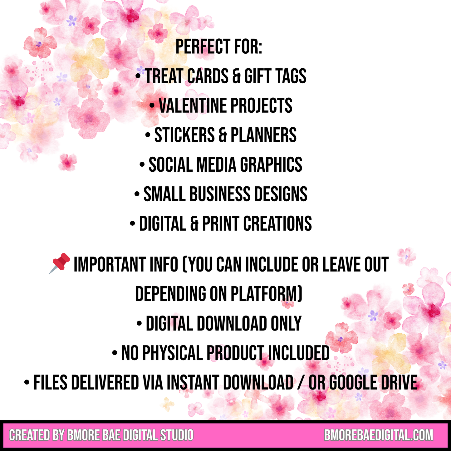 PINK BOSS ERA DIGITAL CLIPART SET