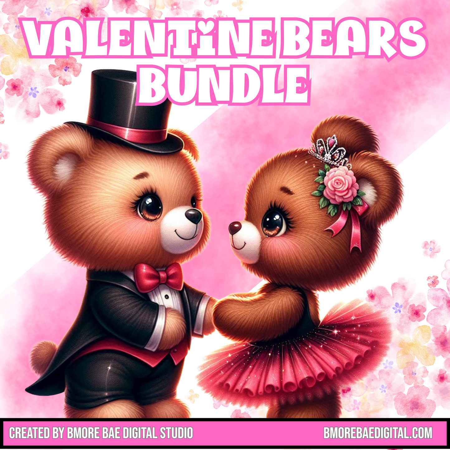 Teddy Bear Valetine's Day Bundle