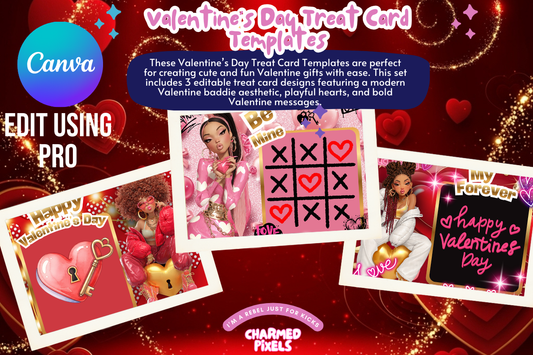 Valentine’s Day Treat Card Templates