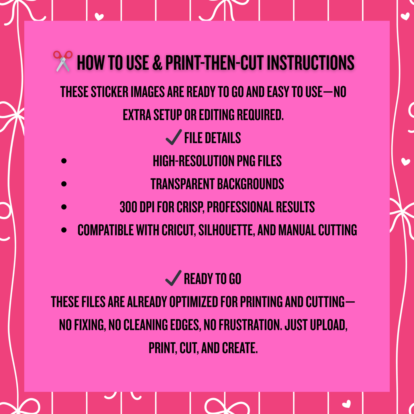 Be Mine Sticker Pack – 14 Valentine PNG Stickers