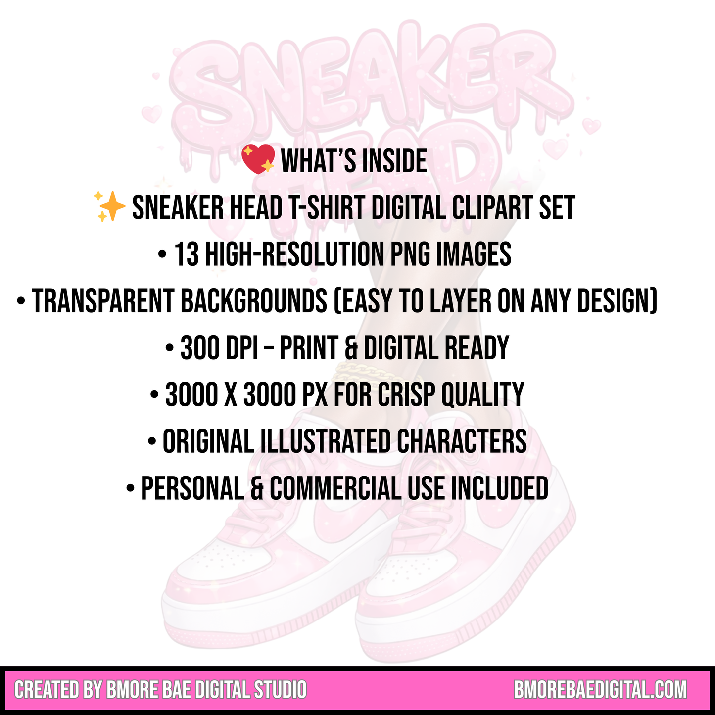 Sneaker Head T-Shirt Design Art